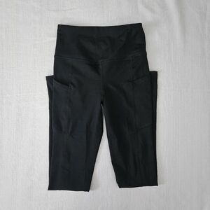Black leggings with pockets size small